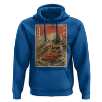 Sea Monster Eating Ramen Hoodie Vintage Graphic Japanese Lover Ukiyo-e Art