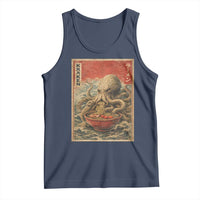 Sea Monster Eating Ramen Tank Top Vintage Graphic Japanese Lover Ukiyo-e Art