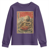 Sea Monster Eating Ramen Youth Sweatshirt Vintage Graphic Japanese Lover Ukiyo-e Art