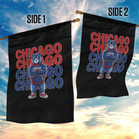 Vintage Chicago Pride Graphic Garden Flag US State Sports Fan Baseball Lover