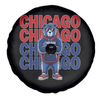 Vintage Chicago Pride Graphic Spare Tire Cover US State Sports Fan Baseball Lover