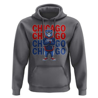 Vintage Chicago Pride Graphic Hoodie US State Sports Fan Baseball Lover