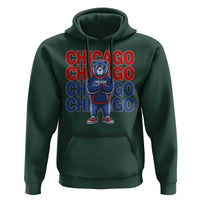 Vintage Chicago Pride Graphic Hoodie US State Sports Fan Baseball Lover