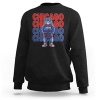 Vintage Chicago Pride Graphic Sweatshirt US State Sports Fan Baseball Lover