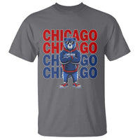 Vintage Chicago Pride Graphic T Shirt US State Sports Fan Baseball Lover