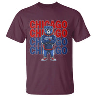 Vintage Chicago Pride Graphic T Shirt US State Sports Fan Baseball Lover