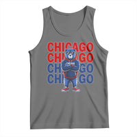 Vintage Chicago Pride Graphic Tank Top US State Sports Fan Baseball Lover