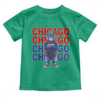 Vintage Chicago Pride Graphic Toddler T Shirt US State Sports Fan Baseball Lover