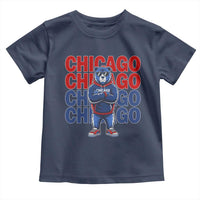 Vintage Chicago Pride Graphic Toddler T Shirt US State Sports Fan Baseball Lover