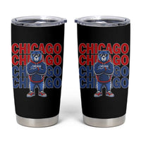 Vintage Chicago Pride Graphic Tumbler Cup US State Sports Fan Baseball Lover