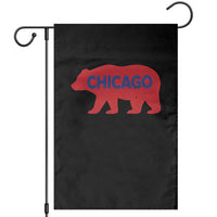 Chicago Baseball Garden Flag Vintage Distressed Illinois City Pride Baseball Lover