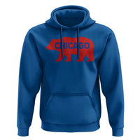 Chicago Baseball Hoodie Vintage Distressed Illinois City Pride Baseball Lover
