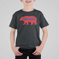 Chicago Baseball T Shirt For Kid Vintage Distressed Illinois City Pride Baseball Lover