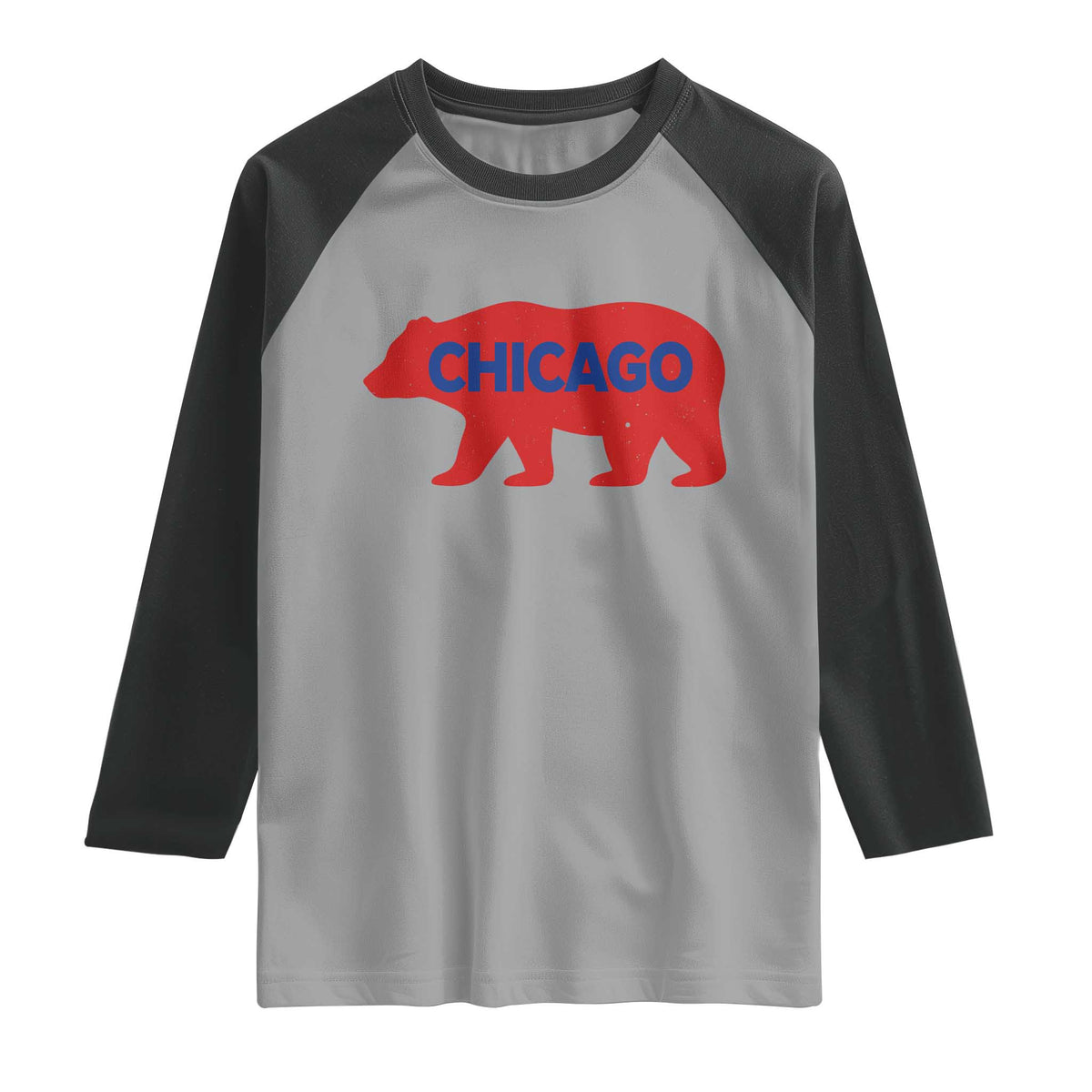 Chicago Baseball Raglan Shirt Vintage Distressed Illinois City Pride Baseball Lover
