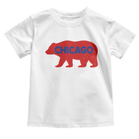 Chicago Baseball Toddler T Shirt Vintage Distressed Illinois City Pride Baseball Lover