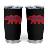 Chicago Baseball Tumbler Cup Vintage Distressed Illinois City Pride Baseball Lover
