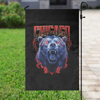 Retro Chicago Garden Flag Vintage Cub Bootleg Graphic Baseball Fans