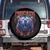 Retro Chicago Spare Tire Cover Vintage Cub Bootleg Graphic Baseball Fans