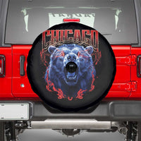 Retro Chicago Spare Tire Cover Vintage Cub Bootleg Graphic Baseball Fans