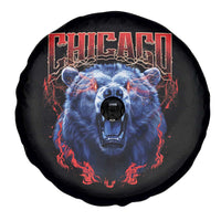 Retro Chicago Spare Tire Cover Vintage Cub Bootleg Graphic Baseball Fans