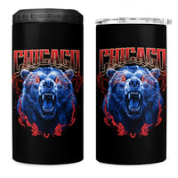 Retro Chicago 4 in 1 Can Cooler Tumbler Vintage Cub Bootleg Graphic Baseball Fans