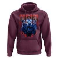 Retro Chicago Hoodie Vintage Cub Bootleg Graphic Baseball Fans