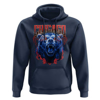 Retro Chicago Hoodie Vintage Cub Bootleg Graphic Baseball Fans