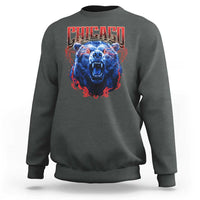 Retro Chicago Sweatshirt Vintage Cub Bootleg Graphic Baseball Fans