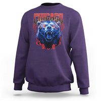 Retro Chicago Sweatshirt Vintage Cub Bootleg Graphic Baseball Fans