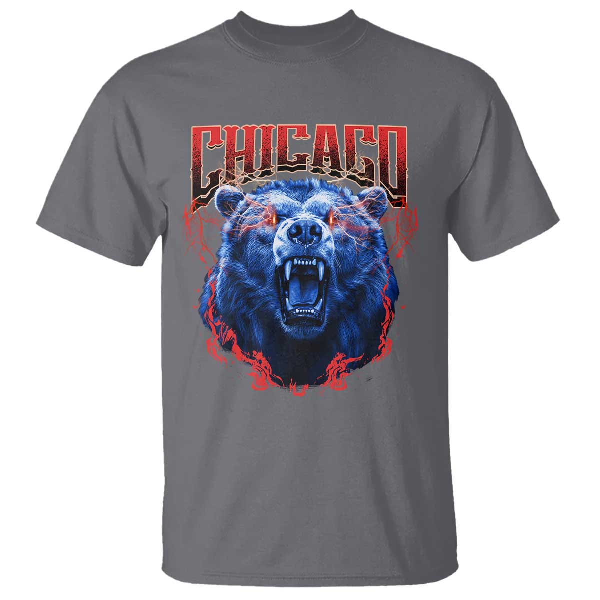 Retro Chicago T Shirt Vintage Cub Bootleg Graphic Baseball Fans