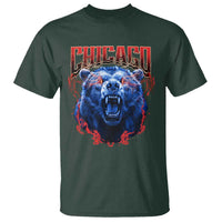 Retro Chicago T Shirt Vintage Cub Bootleg Graphic Baseball Fans