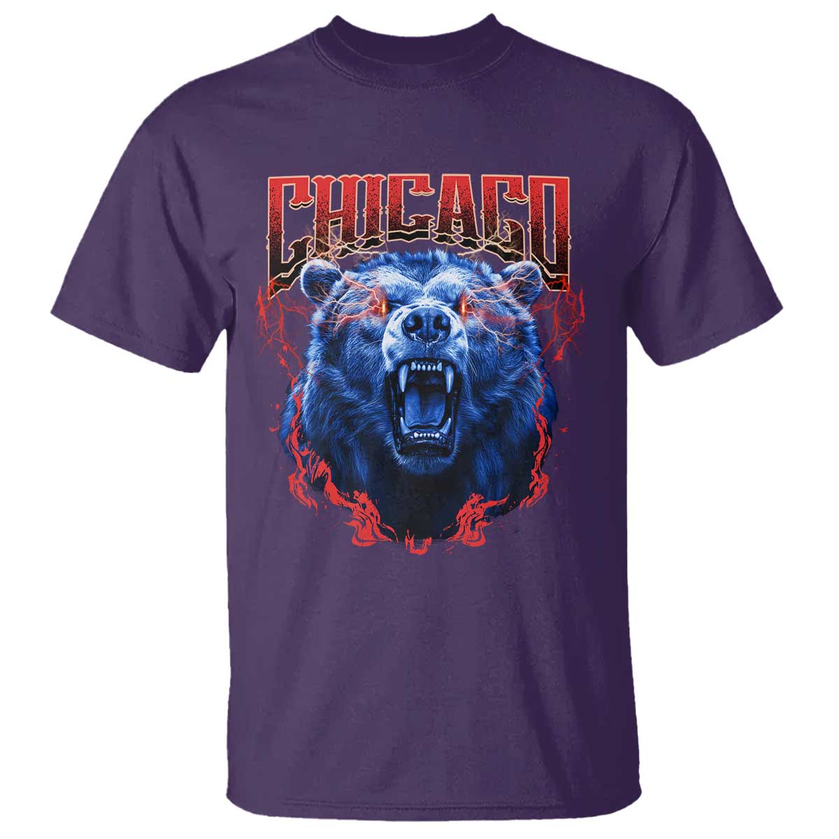 Retro Chicago T Shirt Vintage Cub Bootleg Graphic Baseball Fans