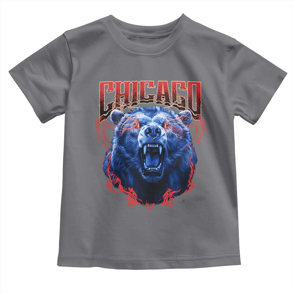 Retro Chicago Toddler T Shirt Vintage Cub Bootleg Graphic Baseball Fans