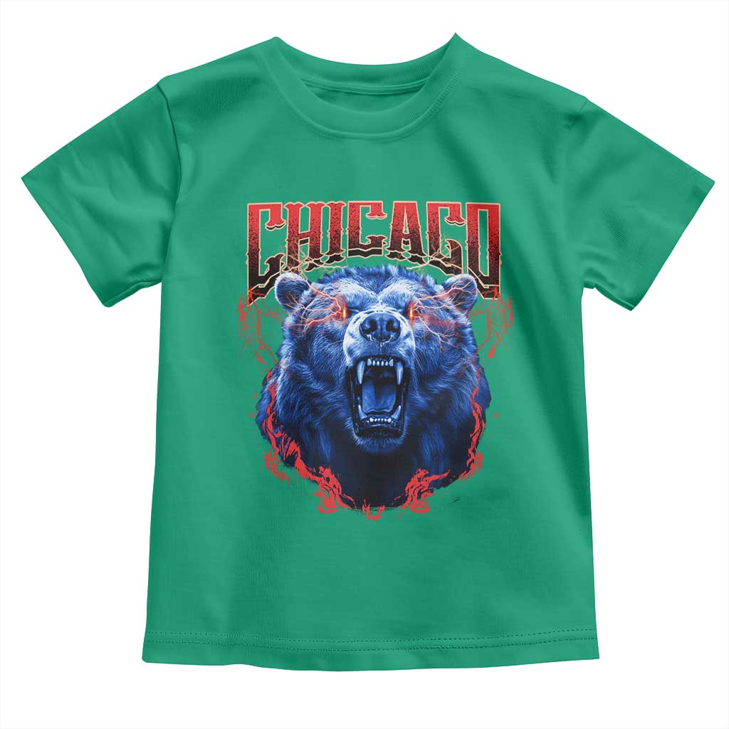 Retro Chicago Toddler T Shirt Vintage Cub Bootleg Graphic Baseball Fans