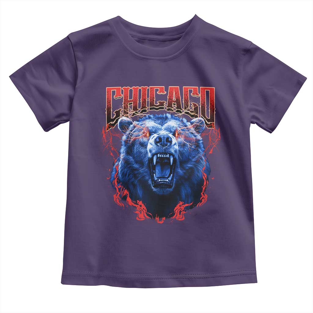 Retro Chicago Toddler T Shirt Vintage Cub Bootleg Graphic Baseball Fans