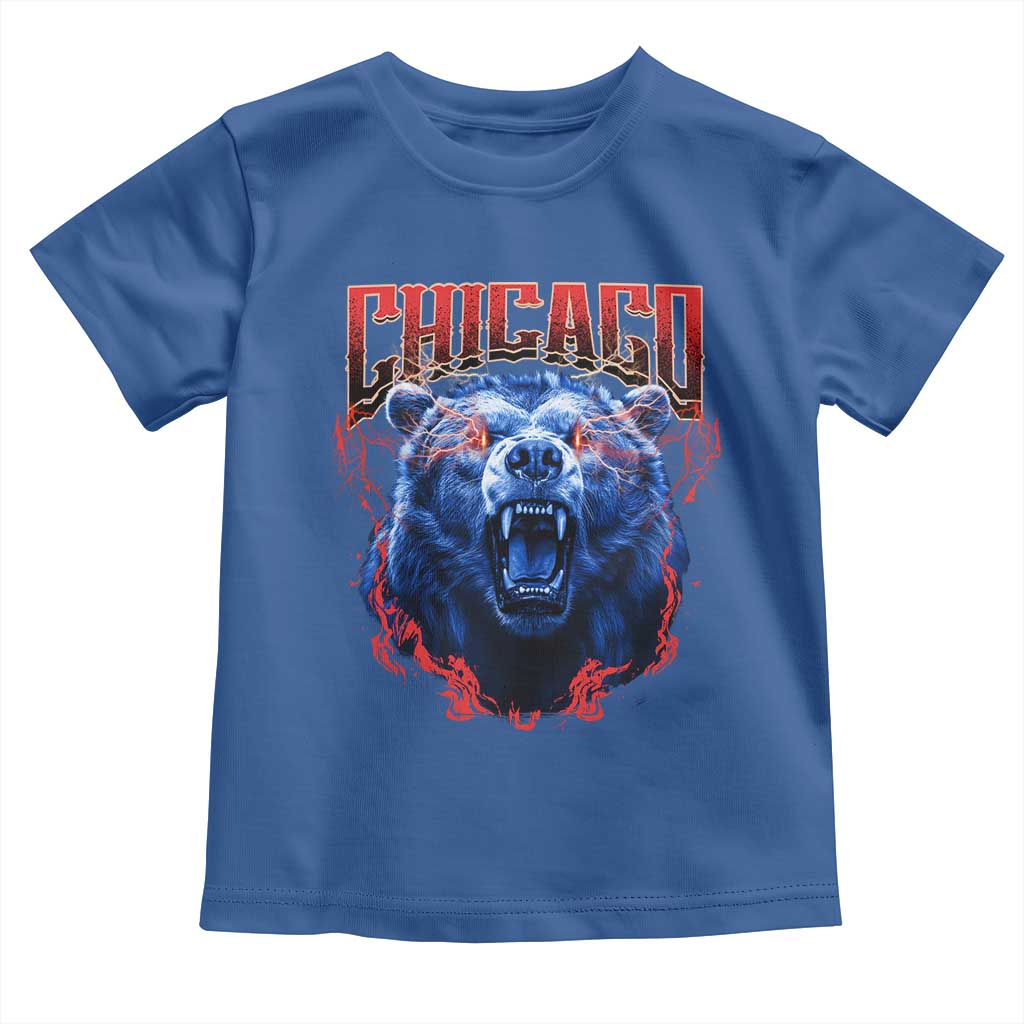 Retro Chicago Toddler T Shirt Vintage Cub Bootleg Graphic Baseball Fans
