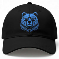 Vintage Chicago Baseball Cap Cub With Sunglasses Baseball Fans