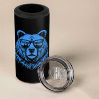 Vintage Chicago 4 in 1 Can Cooler Tumbler Cub With Sunglasses Baseball Fans