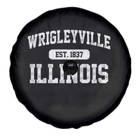 Wrigleyville Illinois Spare Tire Cover Vintage Chicago Classic Distressed Baseball Fan Gift