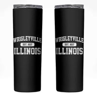 Wrigleyville Illinois Skinny Tumbler Vintage Chicago Classic Distressed Baseball Fan Gift