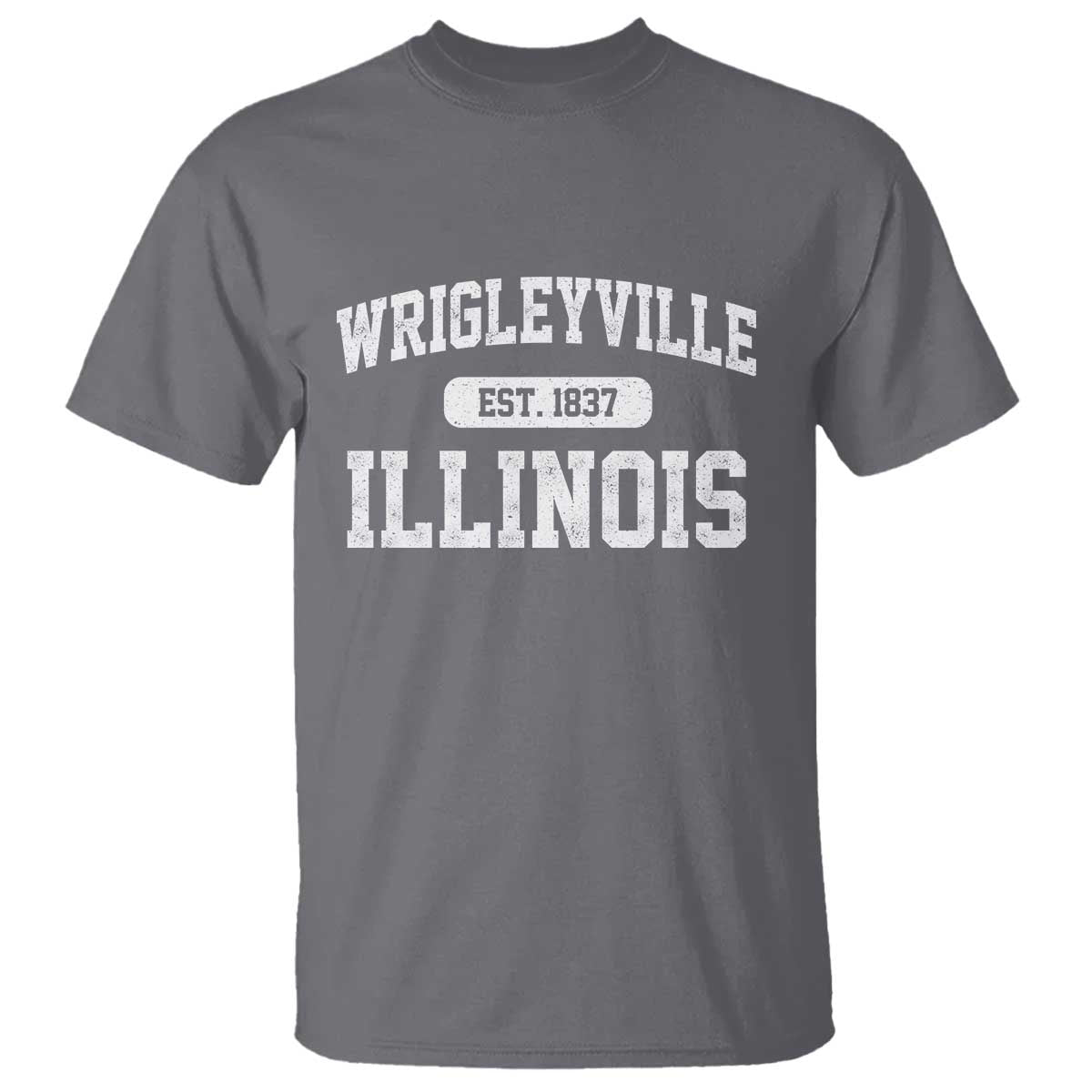 Wrigleyville Illinois T Shirt Vintage Chicago Classic Distressed Baseball Fan Gift