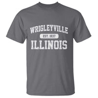 Wrigleyville Illinois T Shirt Vintage Chicago Classic Distressed Baseball Fan Gift
