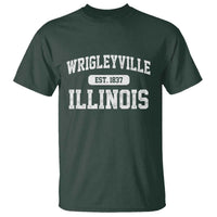 Wrigleyville Illinois T Shirt Vintage Chicago Classic Distressed Baseball Fan Gift