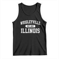Wrigleyville Illinois Tank Top Vintage Chicago Classic Distressed Baseball Fan Gift