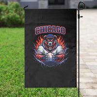Vintage Chicago Garden Flag Retro Baseball Fans