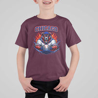 Vintage Chicago T Shirt For Kid Retro Baseball Fans