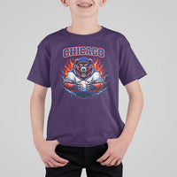 Vintage Chicago T Shirt For Kid Retro Baseball Fans