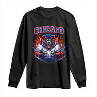 Vintage Chicago Long Sleeve Shirt Retro Baseball Fans