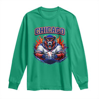 Vintage Chicago Long Sleeve Shirt Retro Baseball Fans