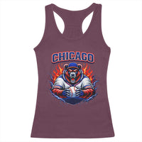 Vintage Chicago Racerback Tank Top Retro Baseball Fans